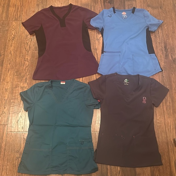 Tops - 4 women scrub tops